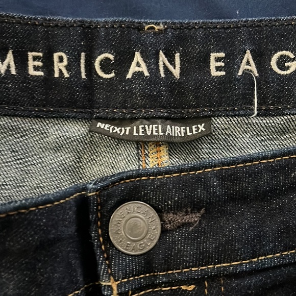 American Eagle dark blue jeans - Picture 2 of 4